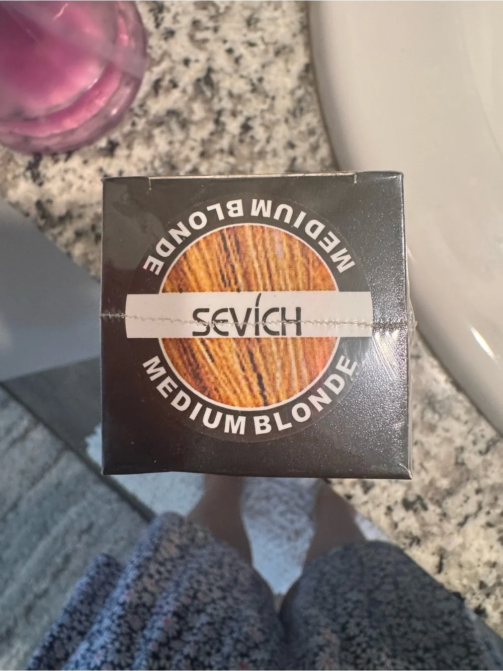 Medium blonde Hair Building Fibers — Instant Coverage